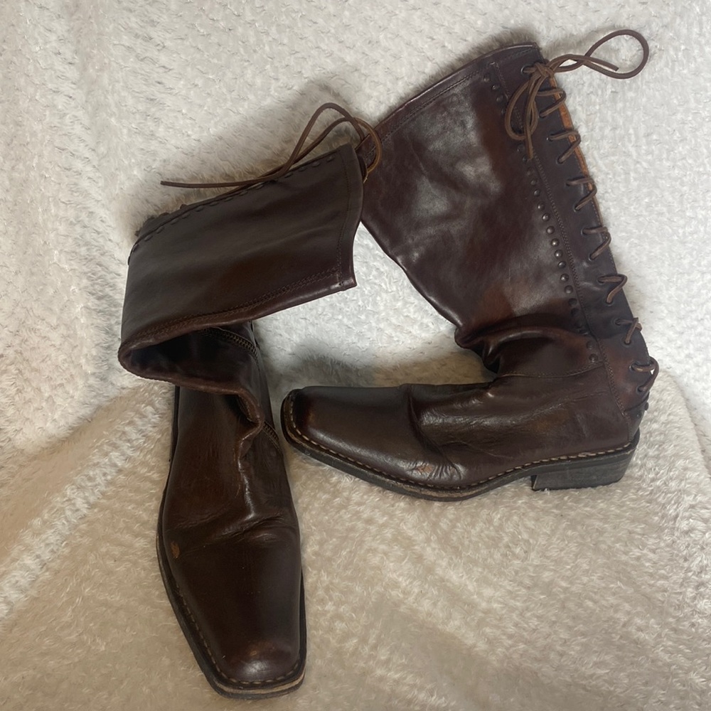 Cappelletti Vero cuoio men’s tall boots
